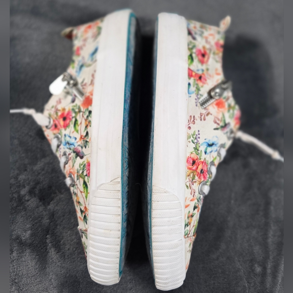 Blowfish Malibu Women's Floral Print Sneakers NWOT - Picture 6 of 10